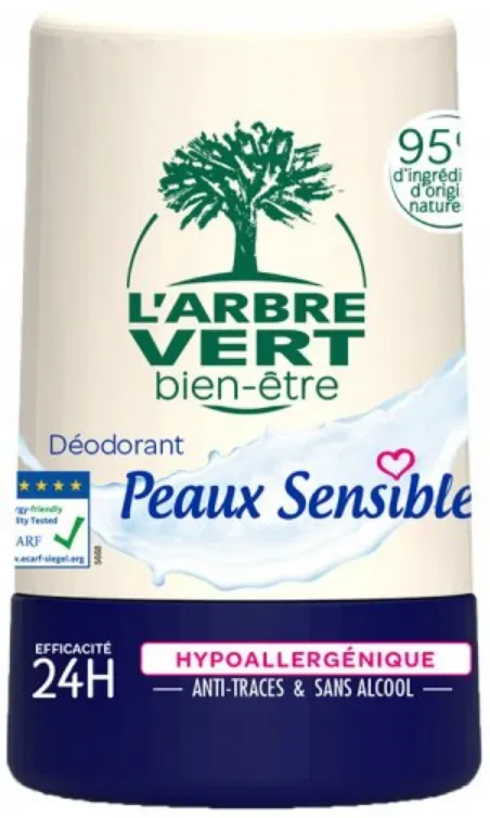 L'ARBRE VERT Öko Deodorant für empfindliche Haut (50ml)