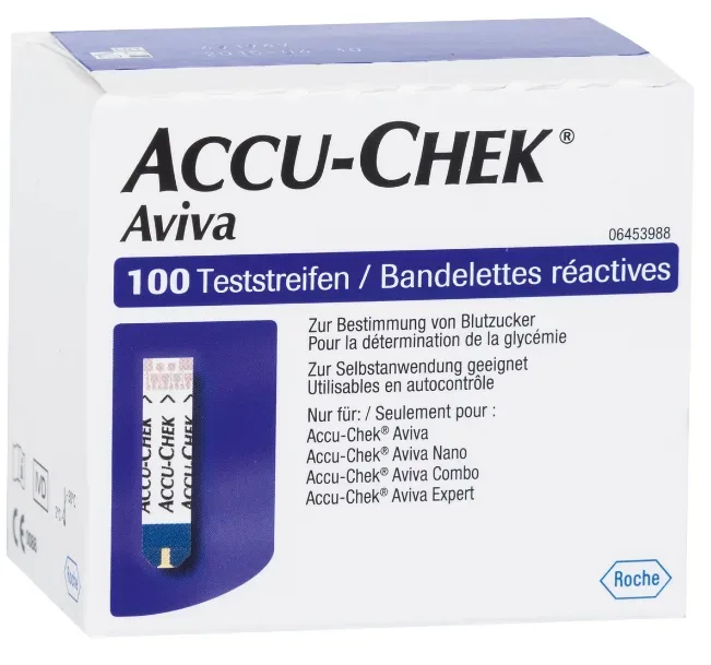 Accu Chek Aviva Teststreifen (2x50 Stk)