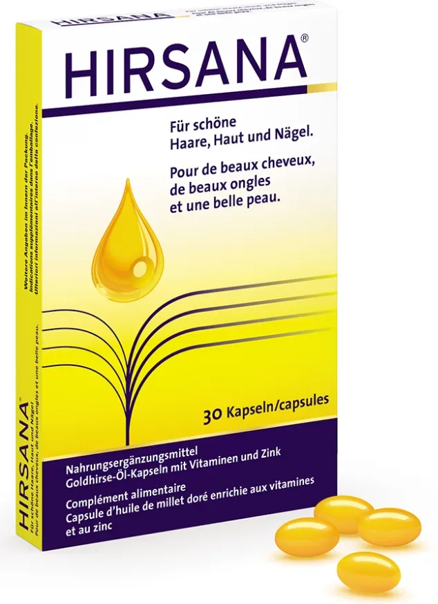 Hirsana Goldhirse Öl-Kapseln (30 Stk)