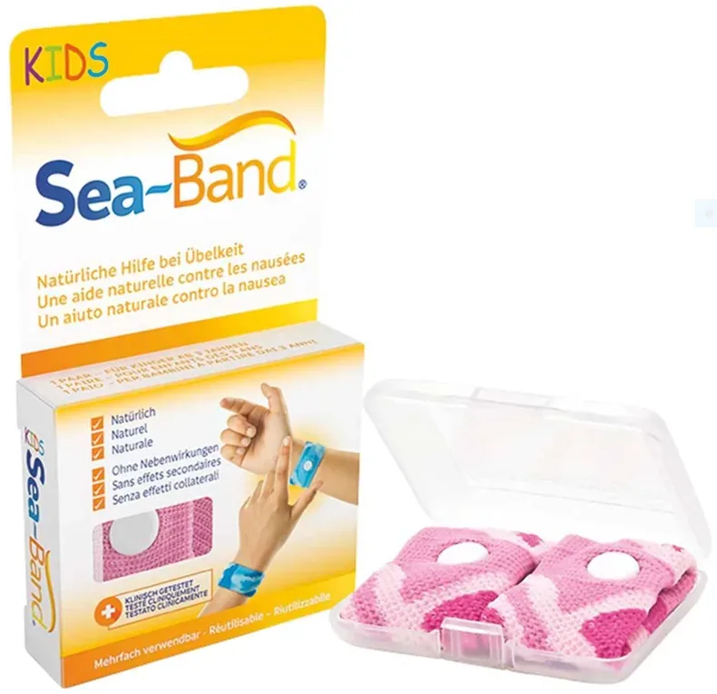 Sea-Band Akupressurband Kinder pink (1 Paar)
