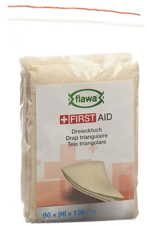 FLAWA Dreiecktuch 96x96x136cm (1 Stk)