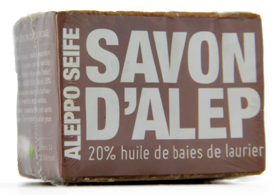 Bionaturis - Aleppo Seife 20% Lorbeer-Öl, Savon d'Alep 20%, 200  g