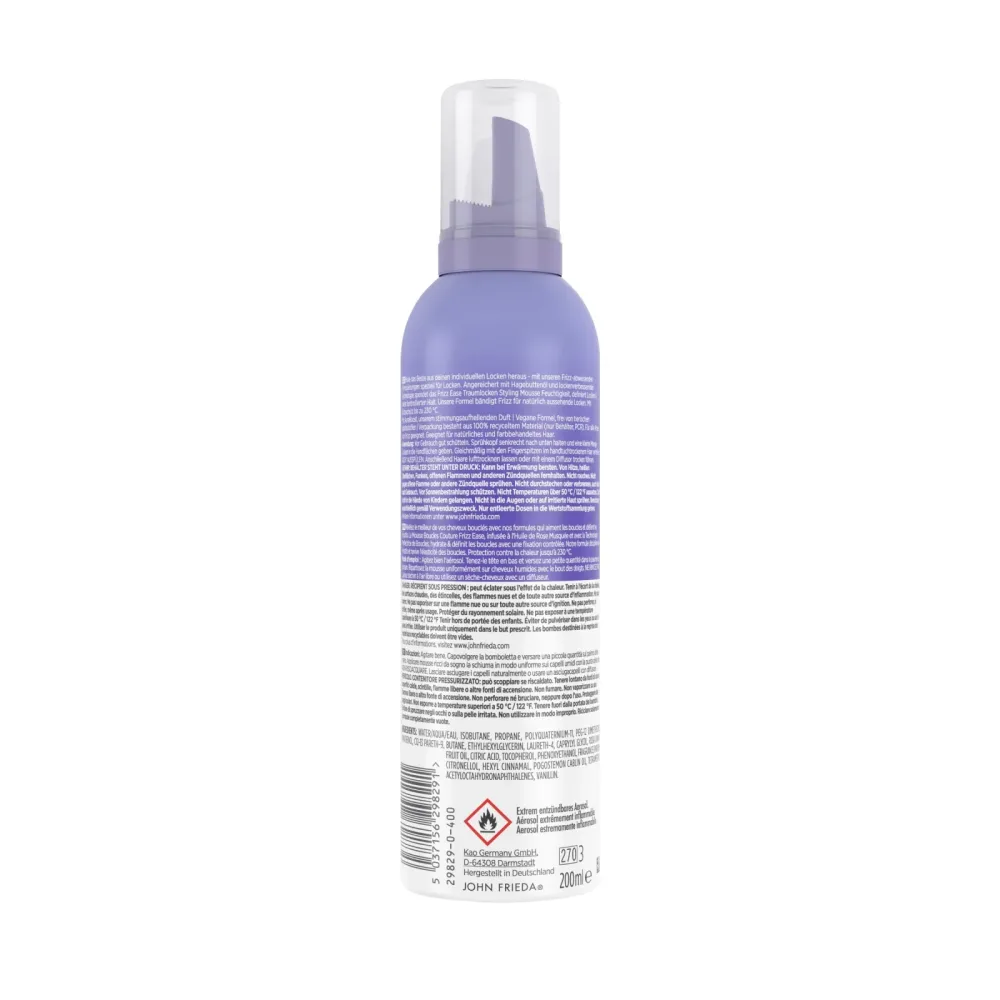 JOHN FRIEDA Frizz Ease Traumlocken Styling Mousse Schaumfestiger 200 ml