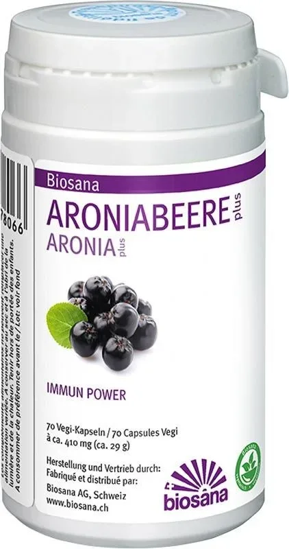 Biosana Aroniabeere plus Kapseln (70 Stk)