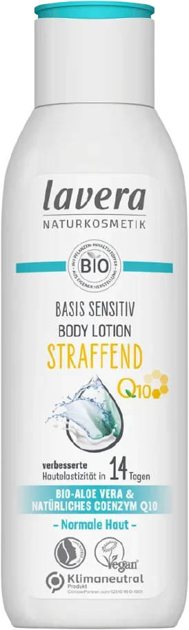 Lavera Basis Sensitive Bodylotion straffend Q10 Aloe (250ml)