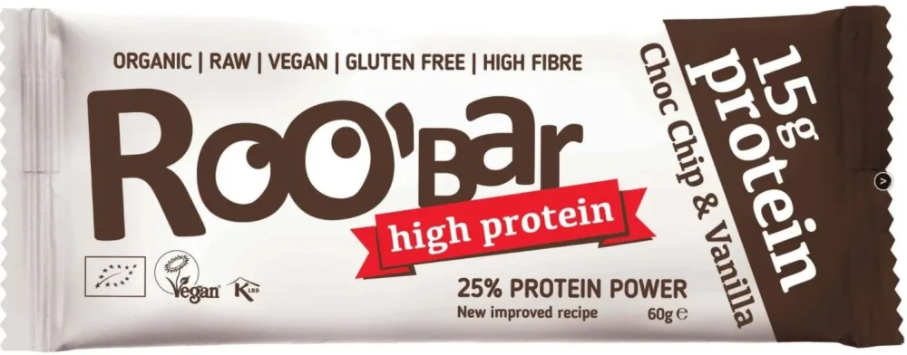 RooBar Protein-Riegel Choco Chip Vanilla (60g)