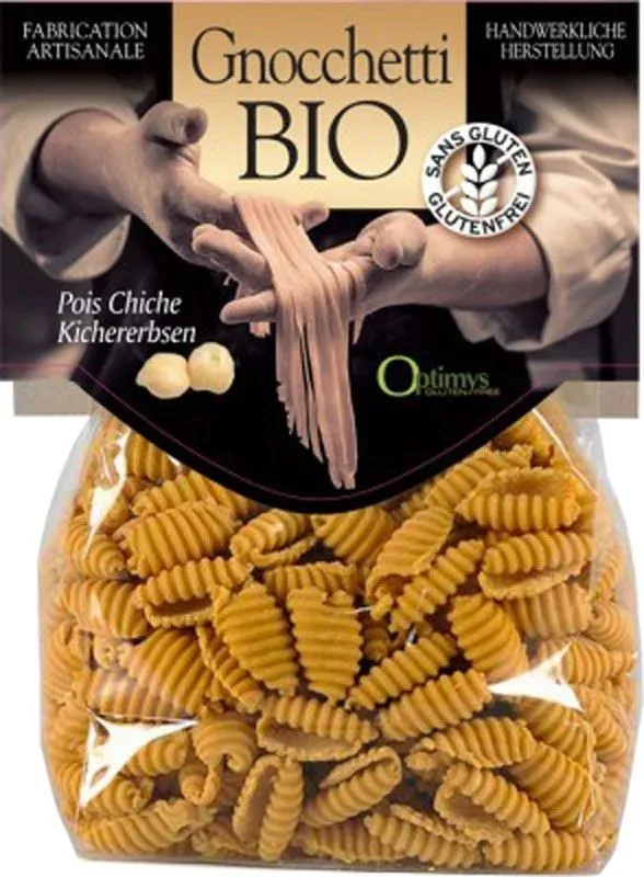 OPTIMYS Gnocchetti Kichererbsen Bio (250g)