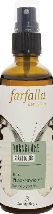 Farfalla Bio-Pflanzenwasser Kornblume (75ml)