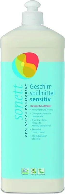 Sonett Geschirrspülmittel sensitiv Nachfüllflasche (1 Liter)