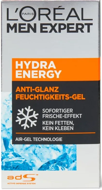 L'Oréal Paris Men Expert Hydra Energy Kühlendes Feuchtigkeits-Gel Anti-Glanz