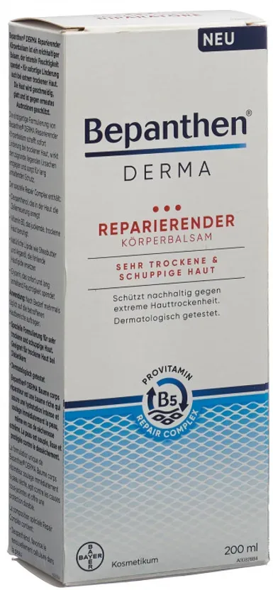 Bepanthen - DERMA Reparierender Körperbalsam, 200 ml