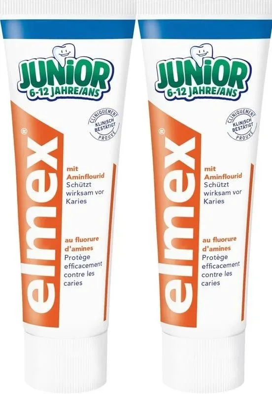 Elmex Junior Zahnpasta Duo (2x75ml)