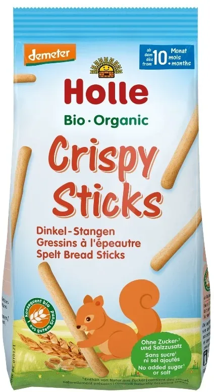 Holle -  Crispy Sticks Dinkel-Stangen BIO (80g), One Size