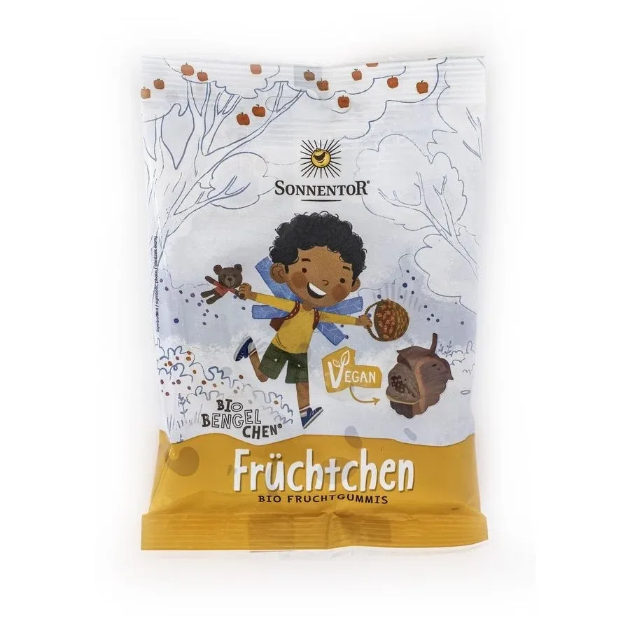 SONNENTOR Früchtchen Vegane BIO Fruchtgummis (100g)