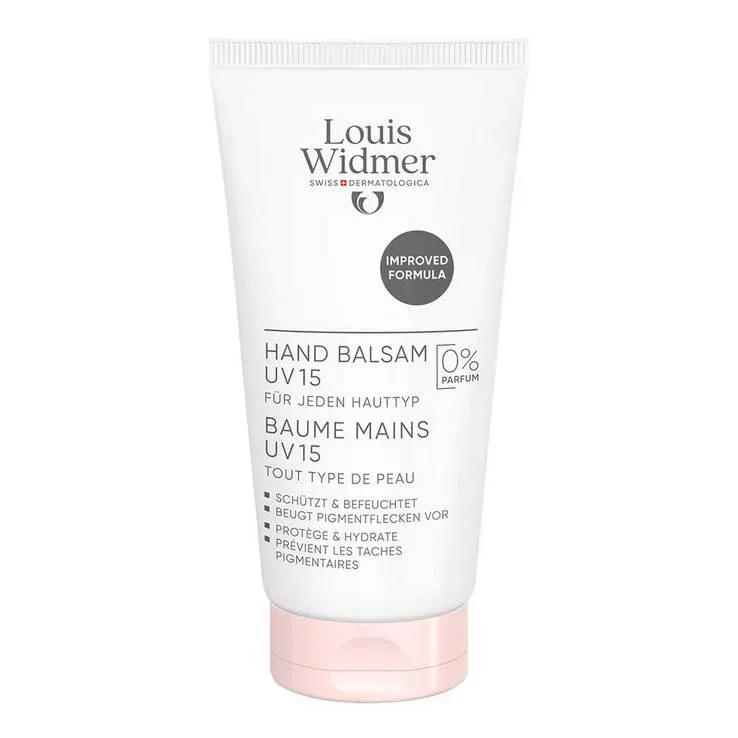 Louis Widmer Hand Balsam Uv15 ohne Parfum Tb 75 ml
