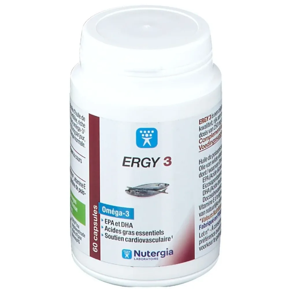 Nutergia ERGY 3 Kapseln (60 Stk)