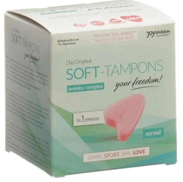 Joydivision Soft Tampons Tampon, 3 Stück - Amorana