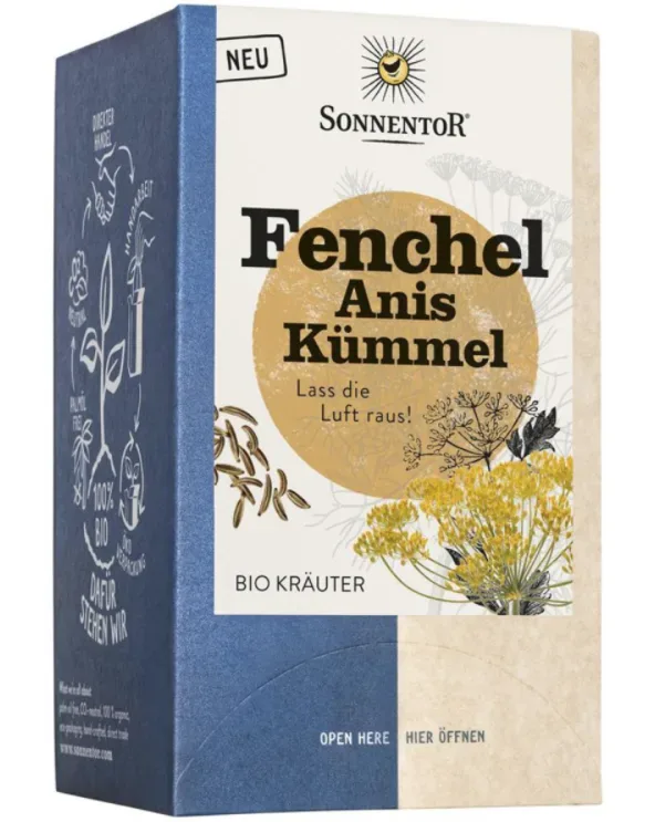 Sonnentor Fenchel Anis Kümmel Bio Kräutertee (18x1.7g)