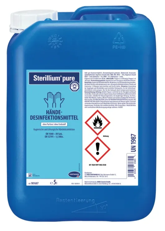 Sterillium Pure Händedesinfektionsmittel (5000ml)