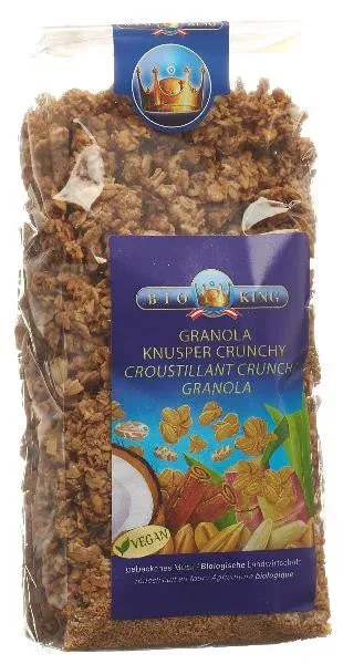 BioKing Granola Knusper Crunchy Müesli (375g)