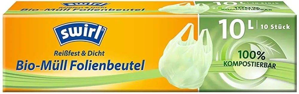 Swirl Bio Müllbeutel 10 Stück 16,7 x 4,5 x 4,5 cm