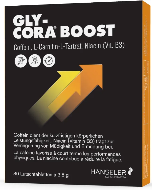 Hänseler GLY-CORA BOOST Lutschtabletten (30 Stk)