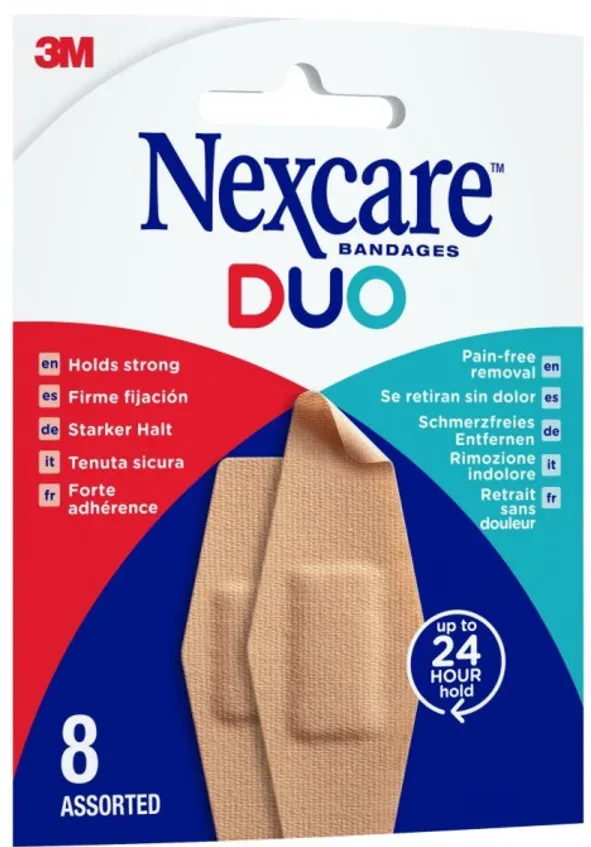 3M Nexcare Pflaster Duo assortiert (8 Stk)