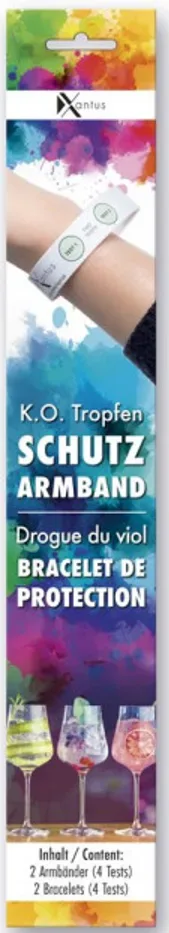 Xantus K.O.-Tropfen Schutz-Armband (2 Stk)