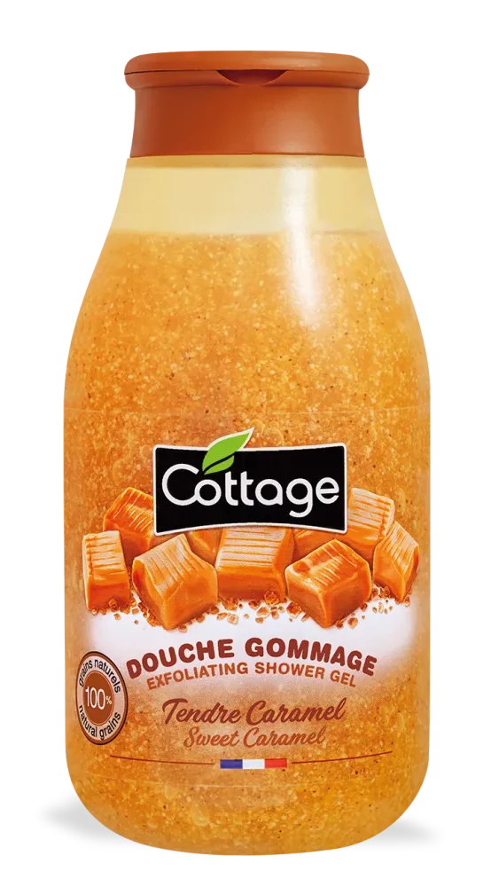 Cottage - Dusche Peeling Karamell, 270 ml