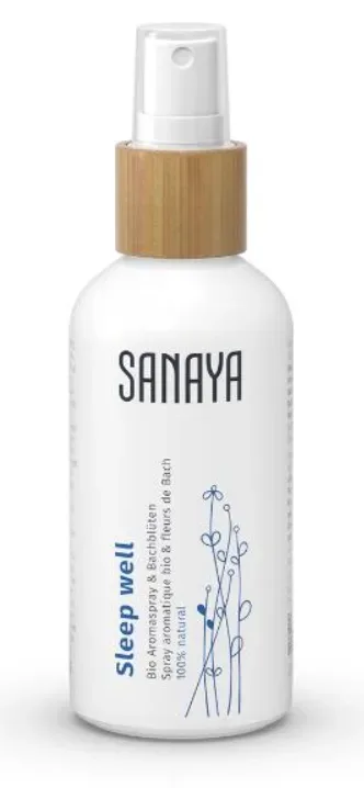 SANAYA Aroma & Bachblüten Spray Sleep well Bio (100ml)