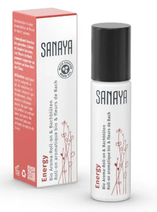 SANAYA Aroma & Bachblüten Roll-on Energy Bio (10ml)