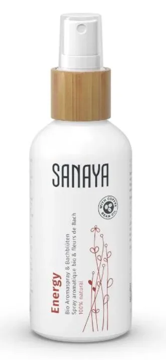 SANAYA Aroma & Bachblüten Spray Energy Bio (100ml)