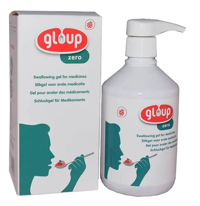 gloup zero Schluckgel Himbeer (500ml)