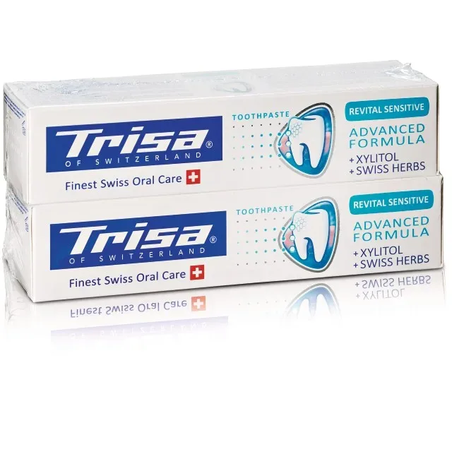 Trisa -  Zahnp Revital Sensit DUO, Revital Sensitive, 2x75 ml