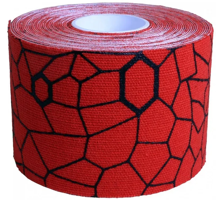 TheraBand Kinesiology Tape Rolle 5 m Red/Black (1 Stk)