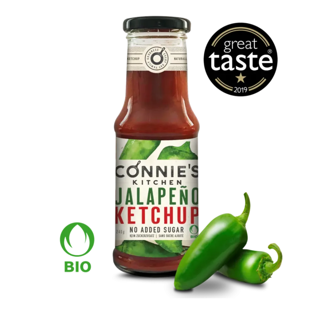 CONNIE'S KITCHEN Ketchup Jalapeno (230g)
