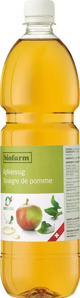 biofarm Apfelessig Knospe (1 Liter)