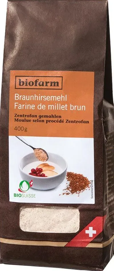 biofarm Braunhirsemehl CH Knospe (400g)