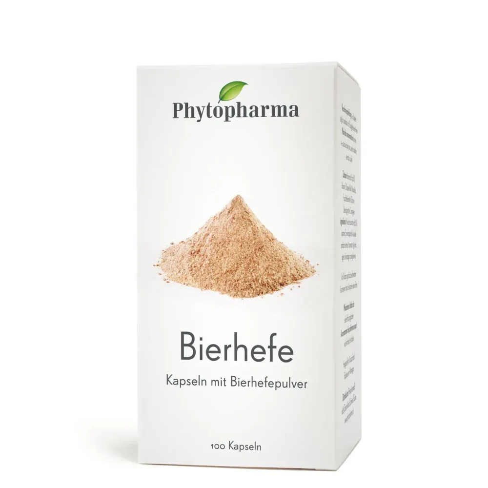 Phytopharma - Bierhefe Kapseln, 100 Stück