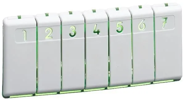 Pilbox City Tabletten Wochenspender (1 Stk)
