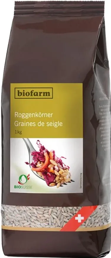biofarm Roggenkörner Knospe (1kg)