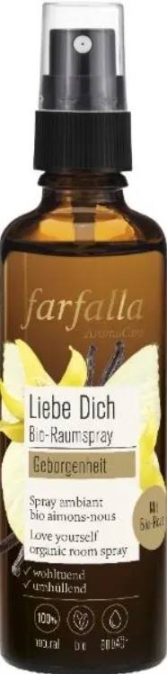Farfalla Liebe dich Bio-Raumspray Geborgenheit (75ml)