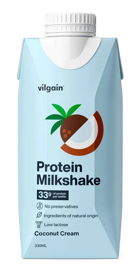 Vilgain Protein Milkshake Kokosnusscreme (330ml)