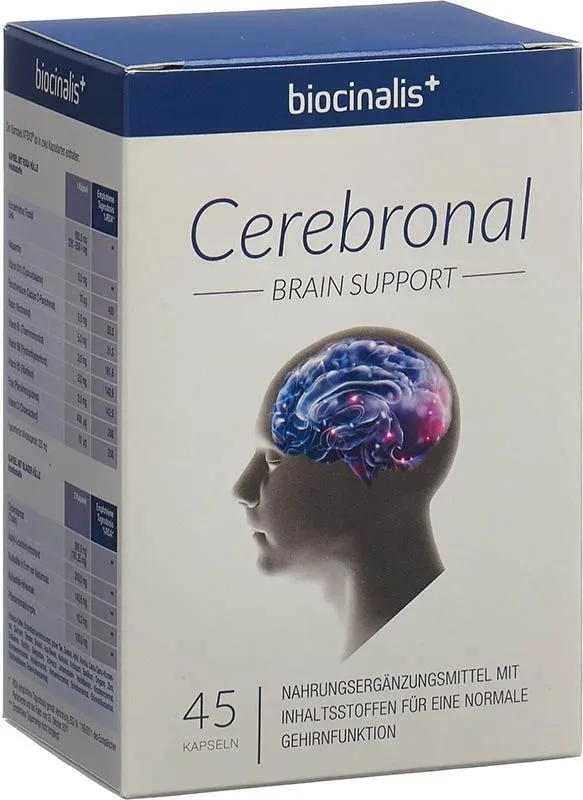 Cerebronal Kapseln rosa + Kapseln blau (45 Stk)