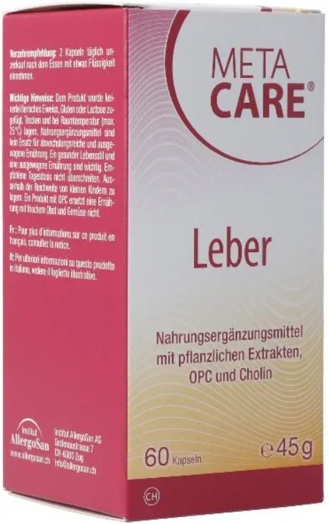 META CARE Leber Kapseln (60 Stk)