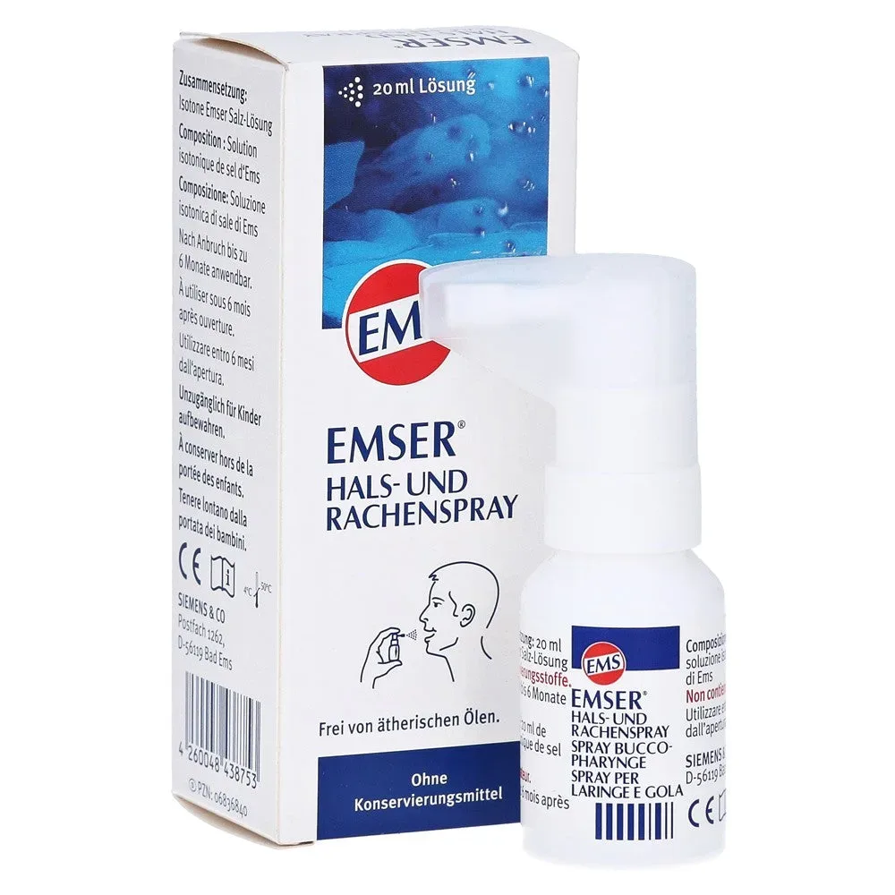 EMSER Hals- und Rachenspray Fl 20 ml
