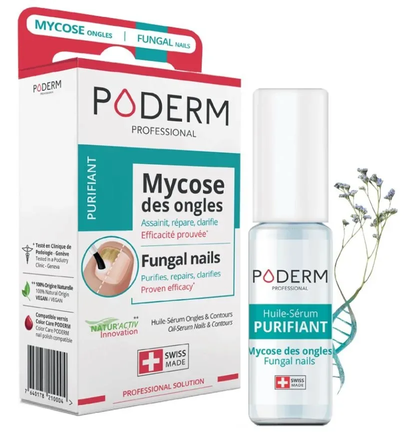 Poderm Huile Sérum Ongles Purifiante (8ml)