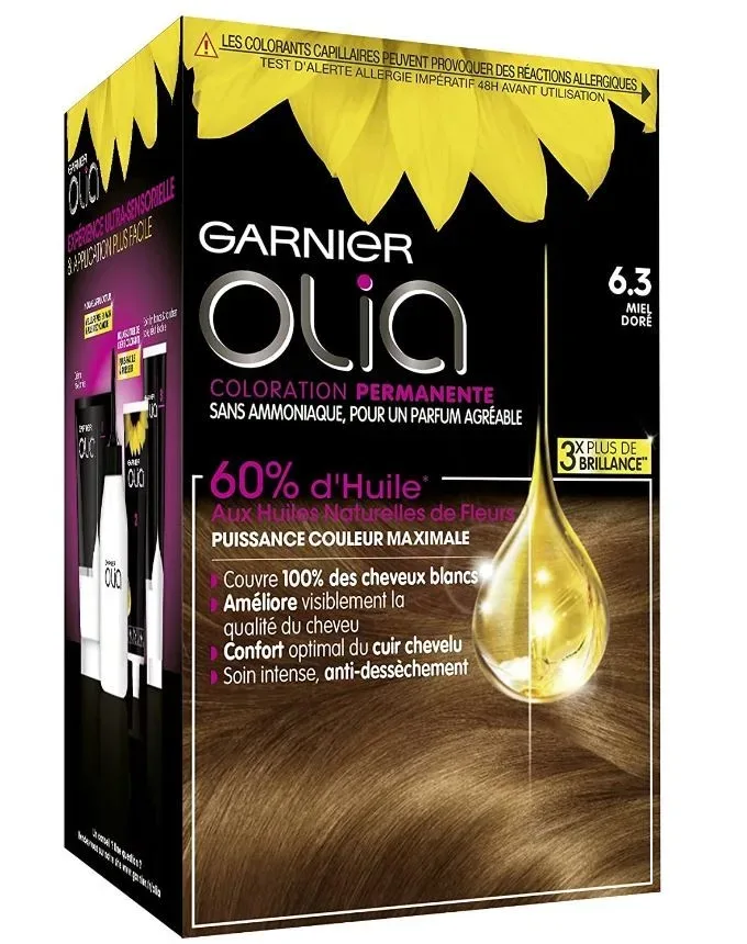 Garnier Olia Haarfarbe 6.3 Hellgoldbraun (1 Stk)