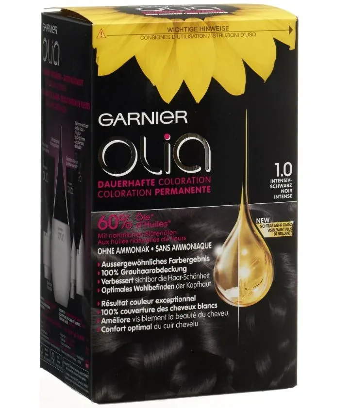 Garnier Olia Haarfarbe 1.0 Intensiv Schwarz (1 Stk)