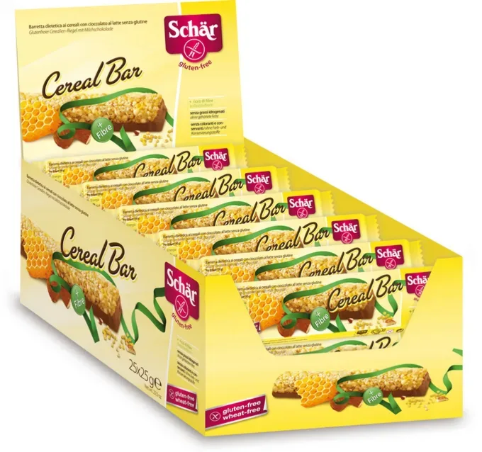 Schär Display Cereal Bar Riegel, glutenfrei (25 x 25g)